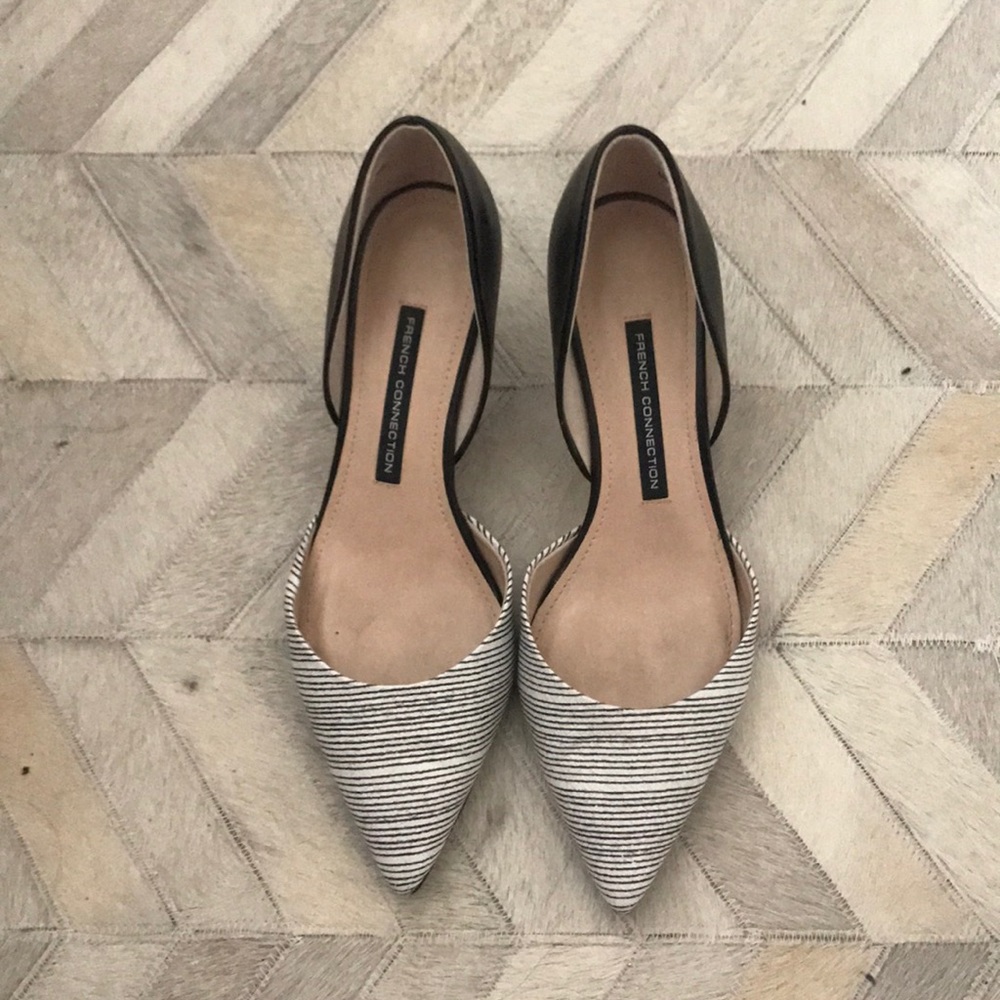 French connection kitten heels